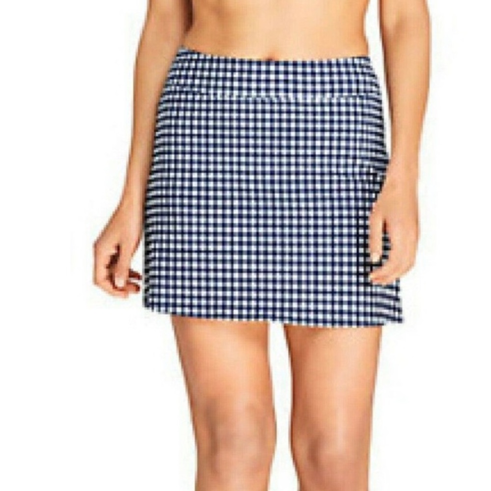 NWT Draper James Lands End Swim Skirt Size 2